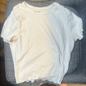Primark Cream Short Sleeve Tee